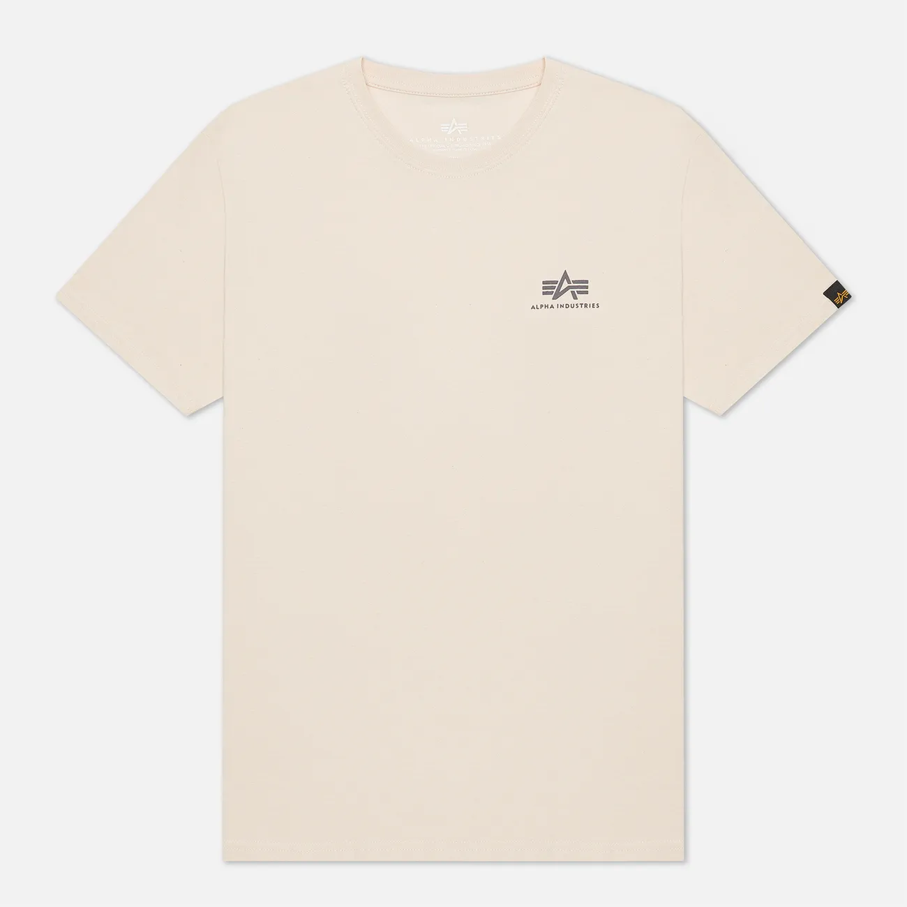 ALPHA INDUSTRIES Stream | T-shirt - Choice+Attitude Small Jet Basic Logo White