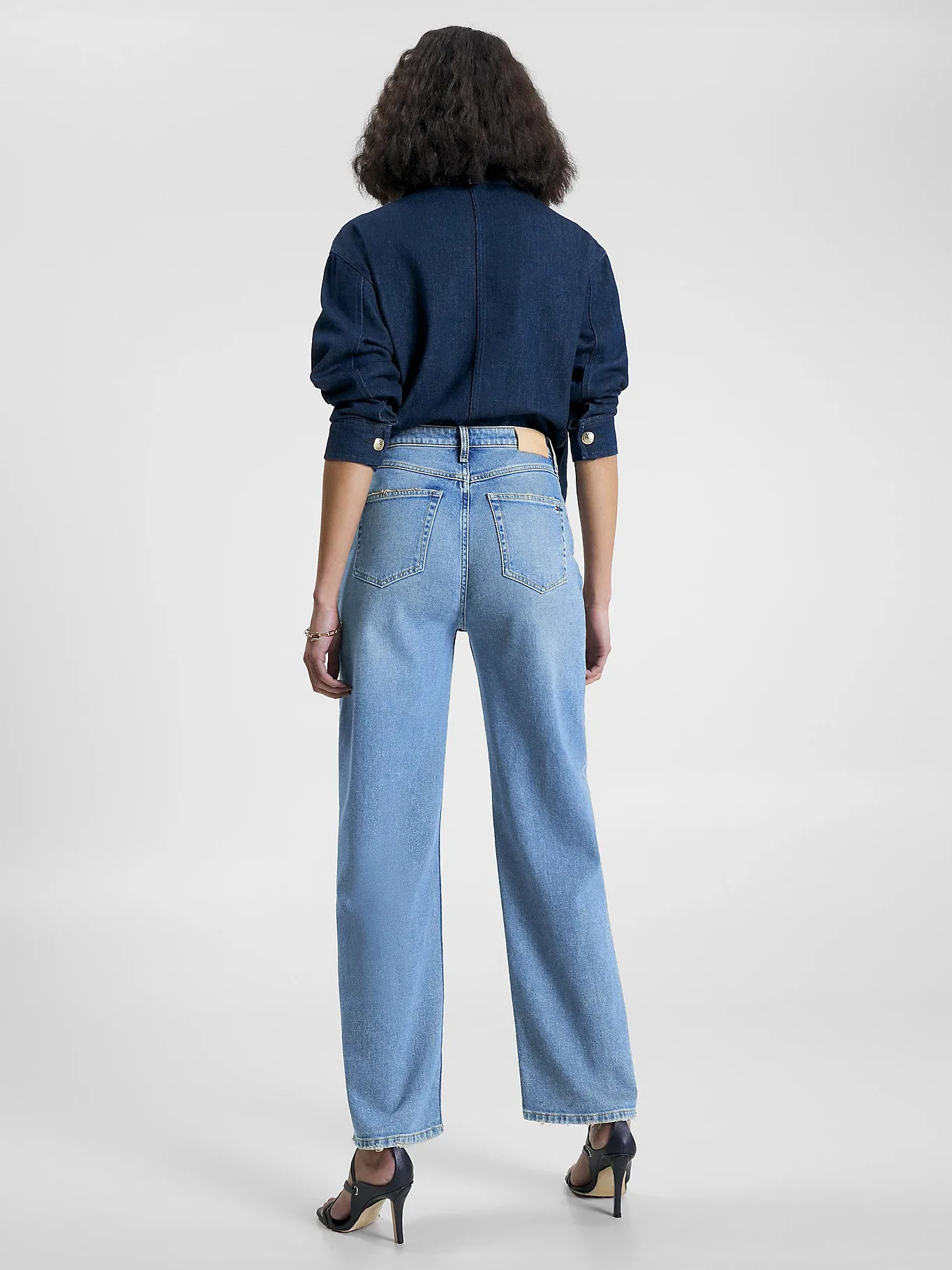High Relaxed TOMMY Jeans Waist Straight Denim Medium HILFIGER Choice+Attitude - |