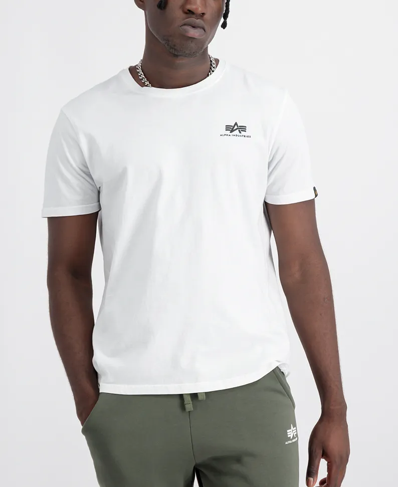 Choice+Attitude T-shirt Basic INDUSTRIES White ALPHA Logo | - Small