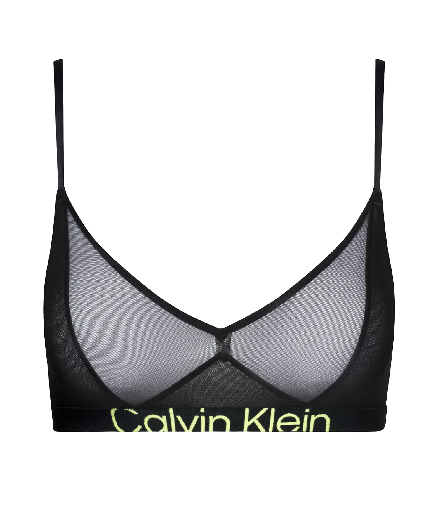 Calvin Klein Unlined Women's Bralette Black 000QF7233E - UB1