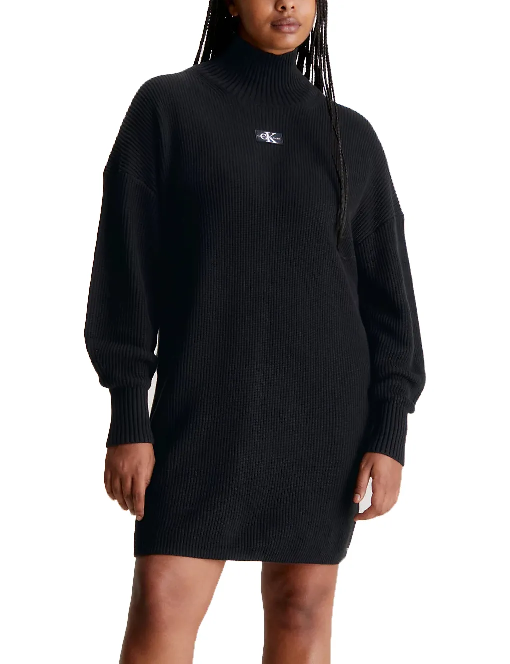 Label KLEIN - Dress Choice+Attitude Loose Black CK JEANS Woven | CALVIN Sweater