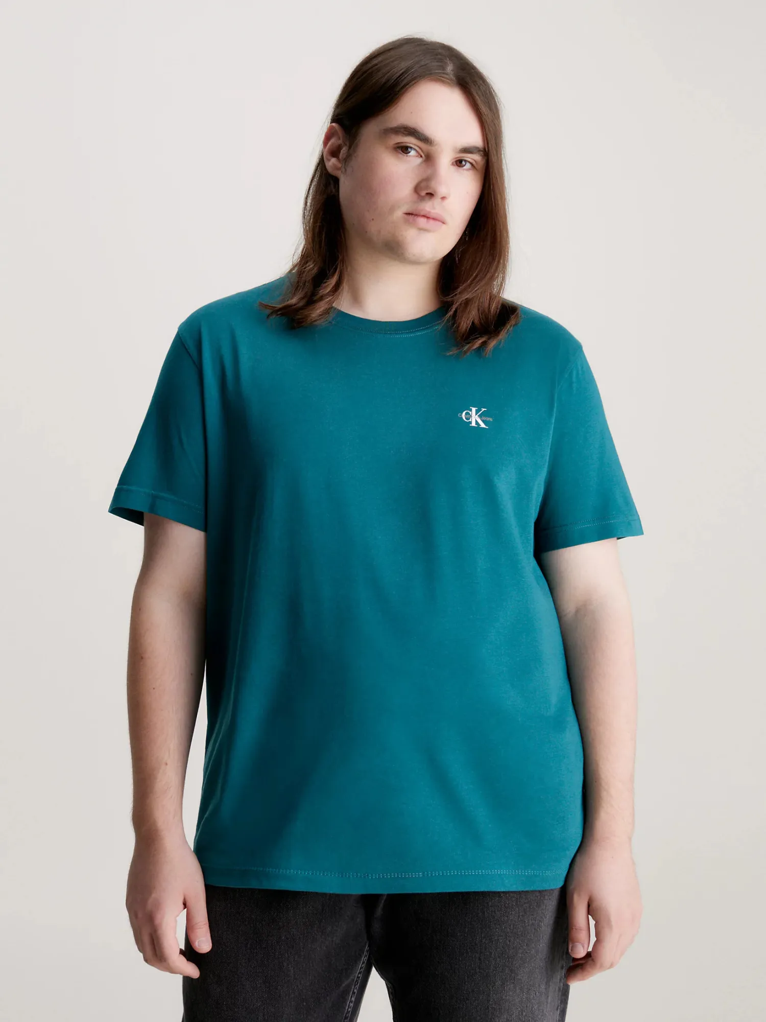 - Deep/Arctic Monogram Atlantic T-Shirts CALVIN JEANS 2 Pack KLEIN Choice+Attitude |