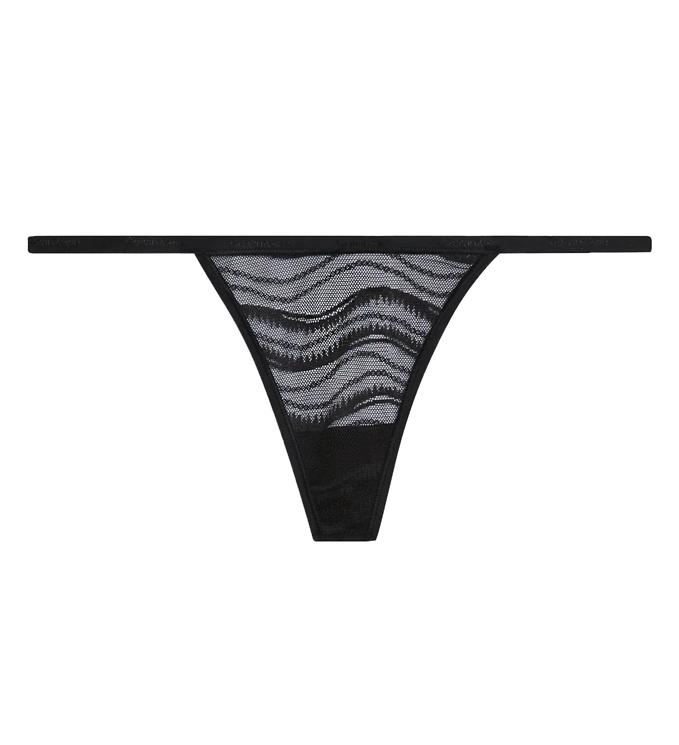 Calvin Klein, Lace Thong, Black