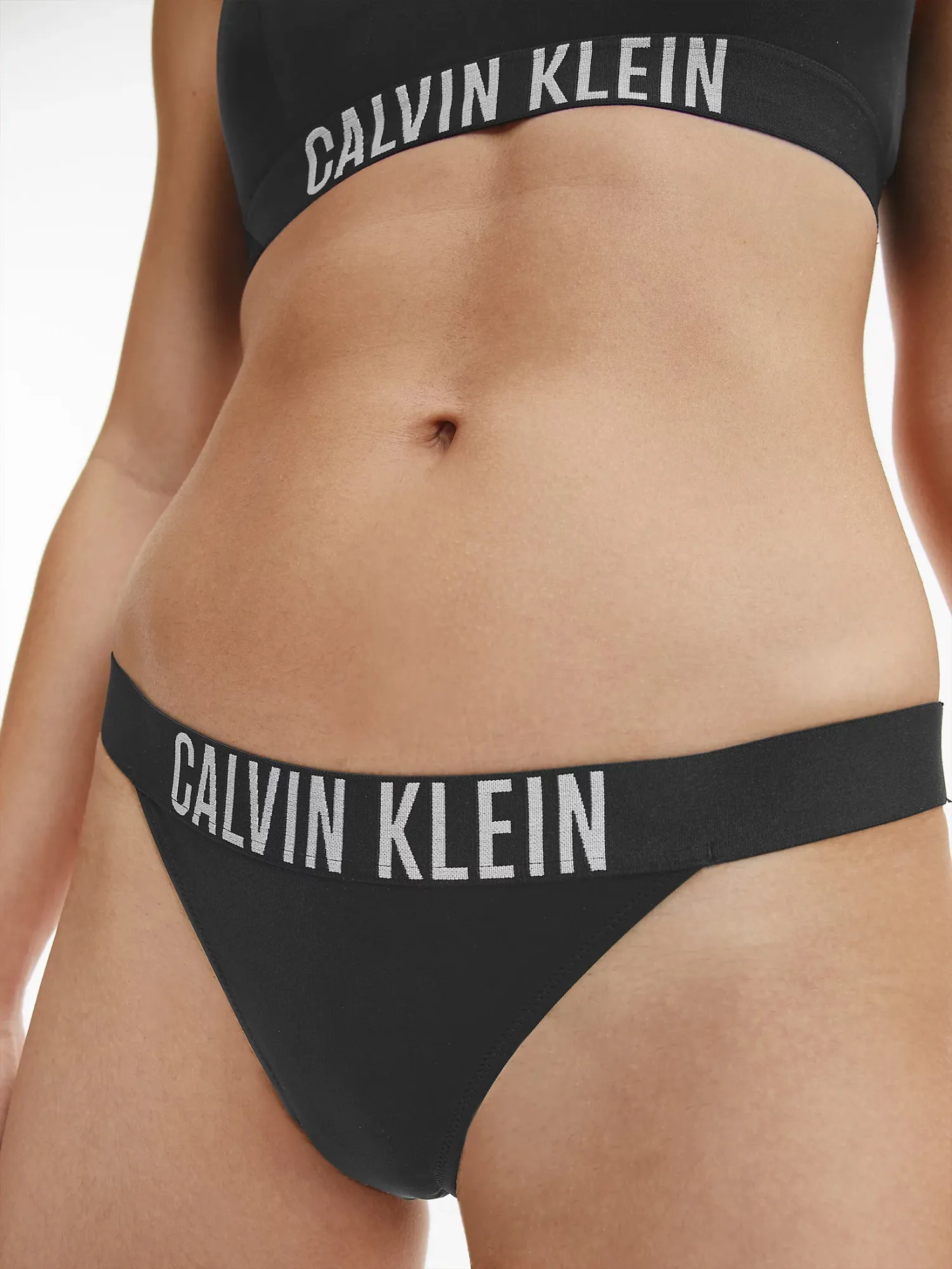 Eerder draai Serie van CALVIN KLEIN Brazilian Bikini Bottom Intense Power - Black | Choice+Attitude