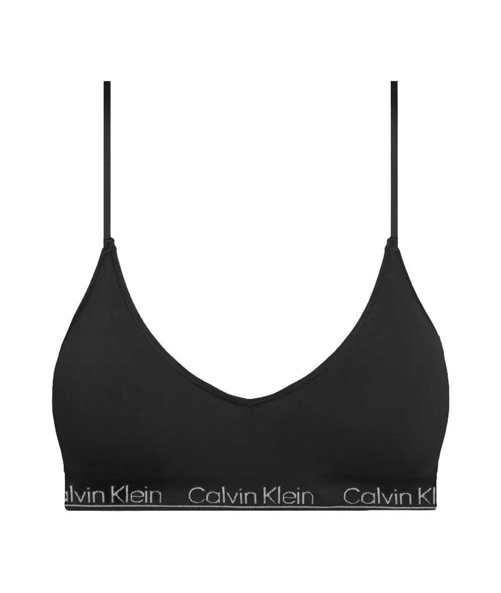 Calvin Klein Performance Medium support sports bra - black